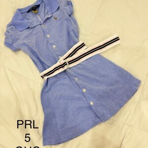 Polo Ralph Lauren Blue Kids Casual Dress